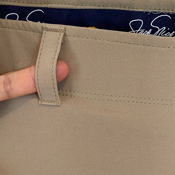 Jack Nicklaus Men’s Tan Pants Chinos Golf Country Club preppy workwear casual - Picture 6 of 16